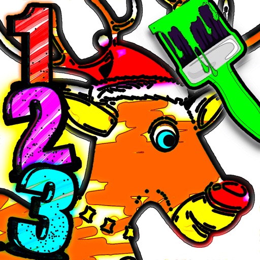 Xmas Coloring for boys & girls icon