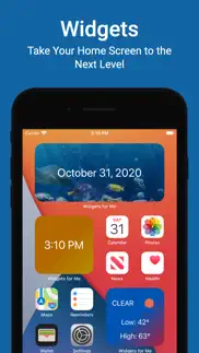 widgets for me iphone screenshot 1