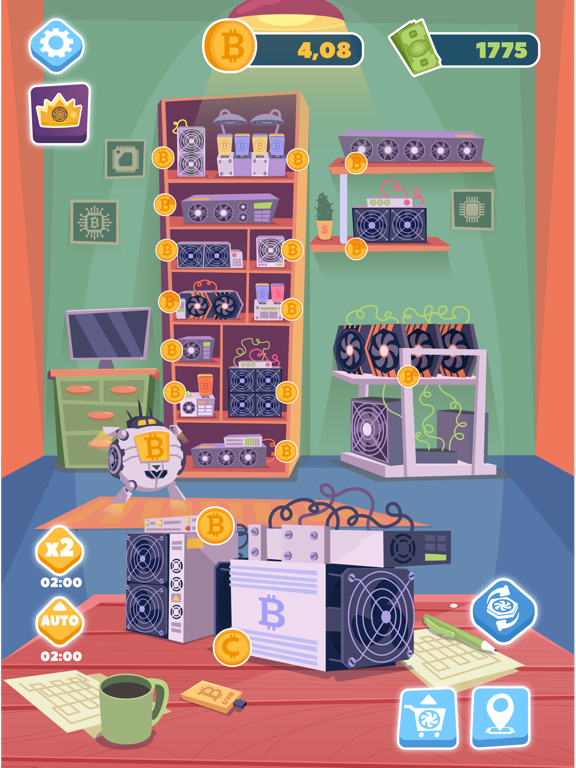 Screenshot #4 pour Bitcoin Mining: Idle Tycoon