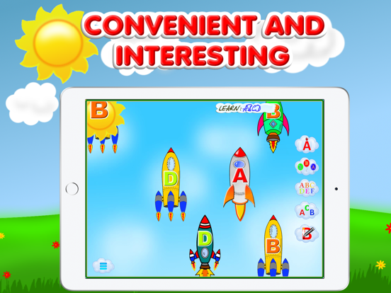ABC Teach kids The Alphabet iPad screenshot
