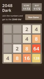 2048 dark mode iphone resimleri 2