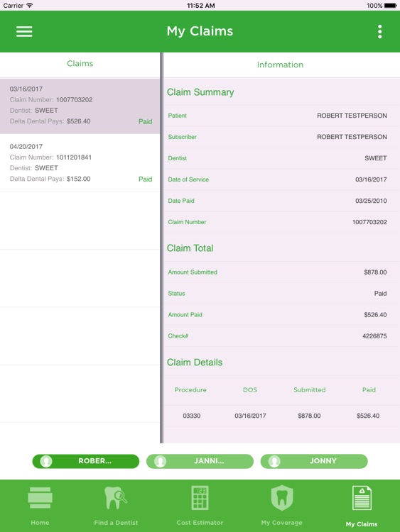 Delta Dental Tablet screenshot-4