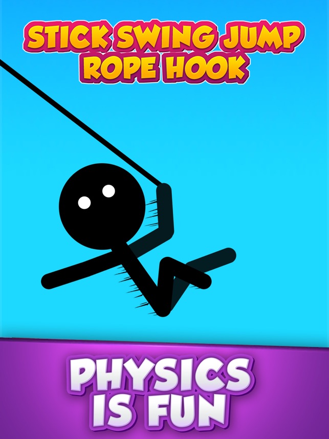 Stickman Hook Jump : Swing Star Hero::Appstore for Android