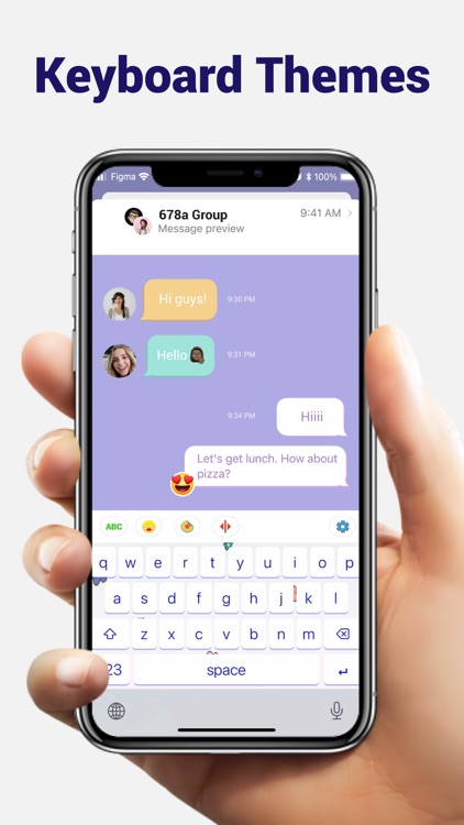 Keyboard Themes - Color, Font