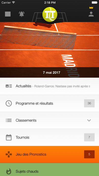 Télécharger Tennis Temple pour iPhone / iPad sur l'App Store (Sports)