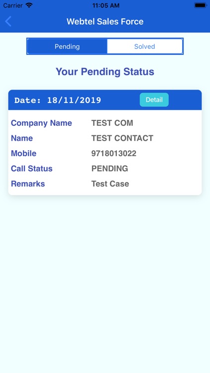 Webtel Sales screenshot-3
