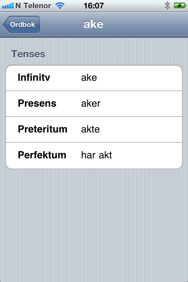 Norwegian Language Utility screenshot 2