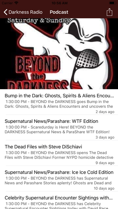 How to cancel & delete Darkness Radio App from iphone & ipad 1