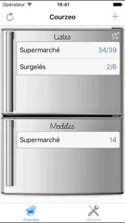 liste de courses courzeo iPhone Captures Décran 3
