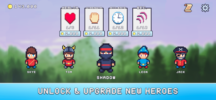 Pixel Legends Retro Survival