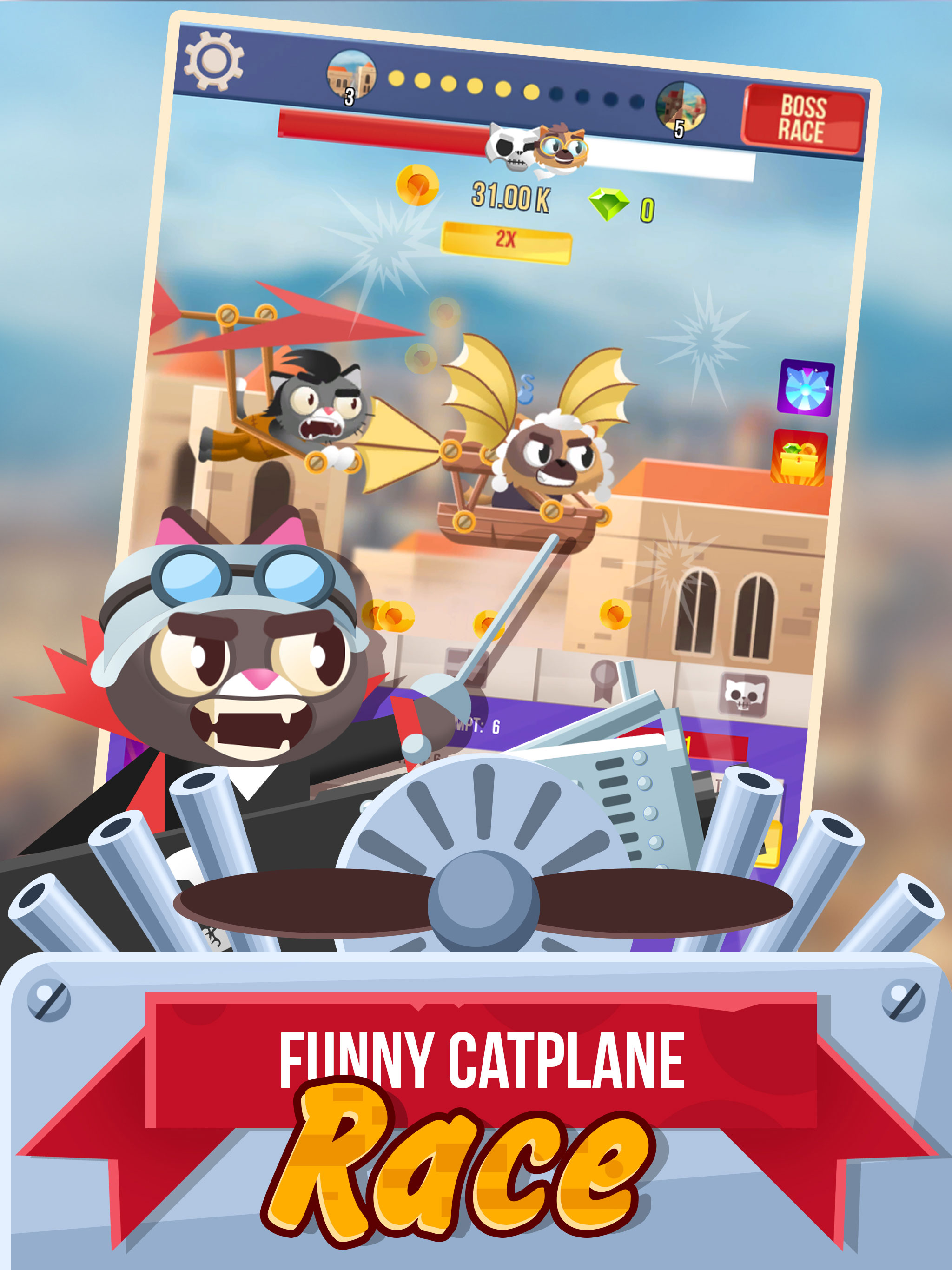 Clash Rider Cat IDLE screenshot 10