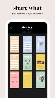 storiesedit - stories layouts iphone screenshot 3