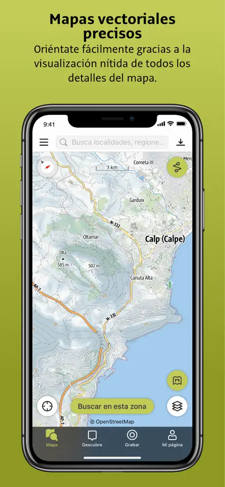 Outdooractive: Senderismo