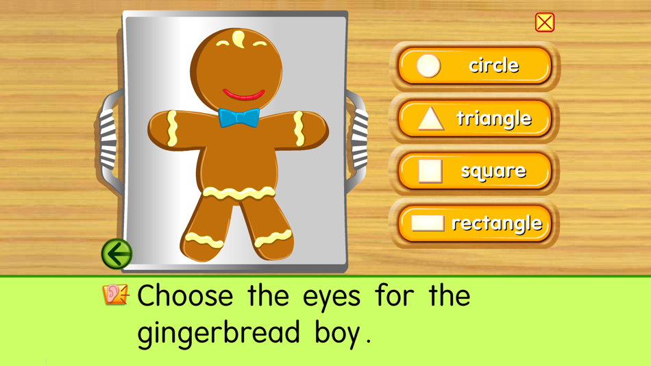 #2. Starfall Gingerbread (iOS) By: Starfall Education Foundation