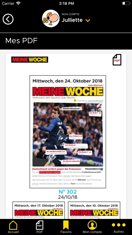 Meine Woche