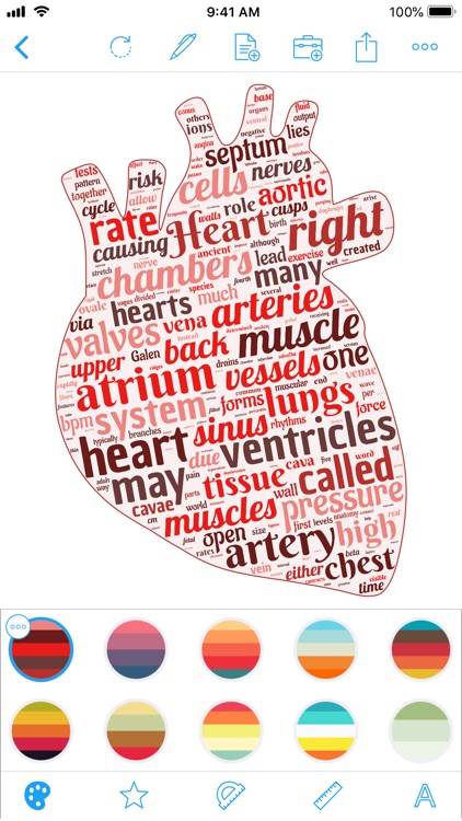 Shapego - Stunning Word Clouds screenshot-0