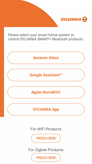 SYLVANIA Smart Home Screenshot