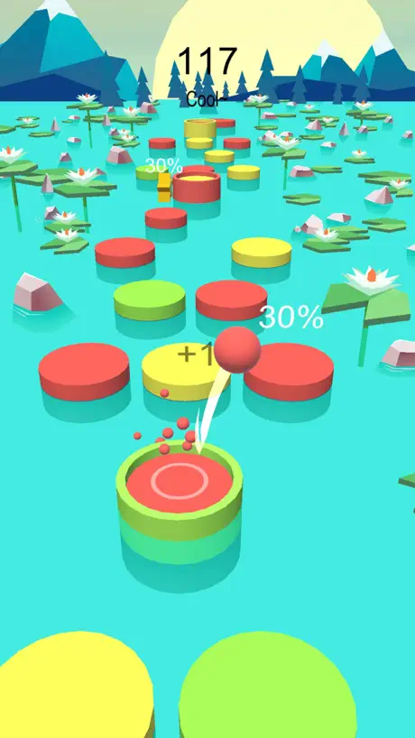 Color Piano Ball: Jump and Hit