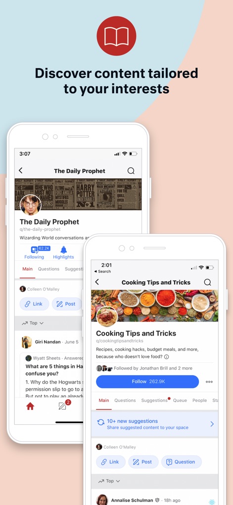 Quora - Curated Knowledge Feeds