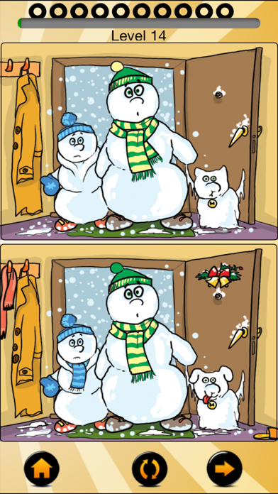 Screenshot #1 pour Find the 10 differences winter