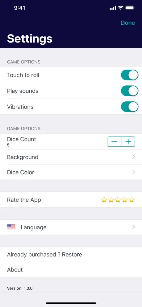 Dice Roll Game ·