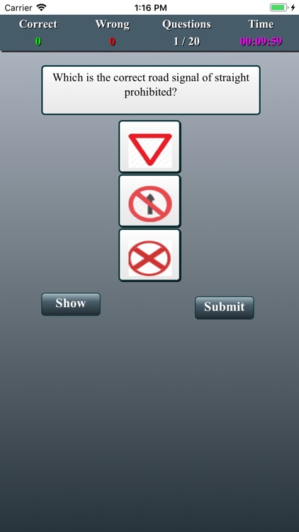 Road Traffic Signs Quiz