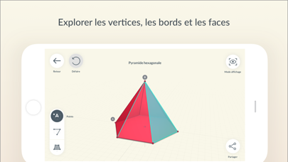 Screenshot #1 pour Shapes 3D - Geometry Drawing