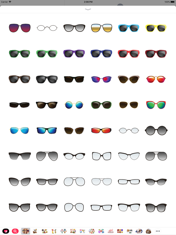 Screenshot #6 pour Stickers lunettes de soleil