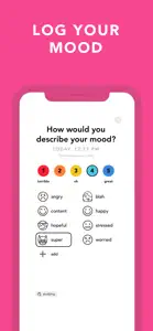 Moody: Mood Tracker & Journal screenshot #6 for iPhone