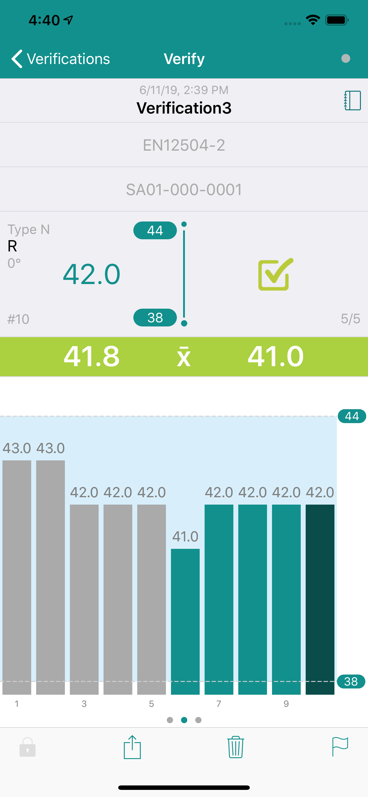 Schmidt Rebound Hammer screenshot 3