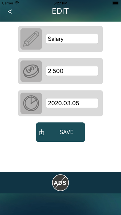 Screenshot #2 pour Pocket Money Simple