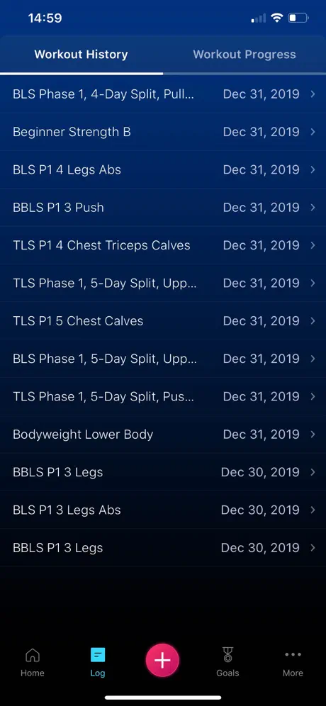 Stacked - Workout Tracker for