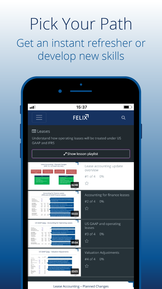 #1. Felix by FE (iOS) Podle: Financial Edge Training