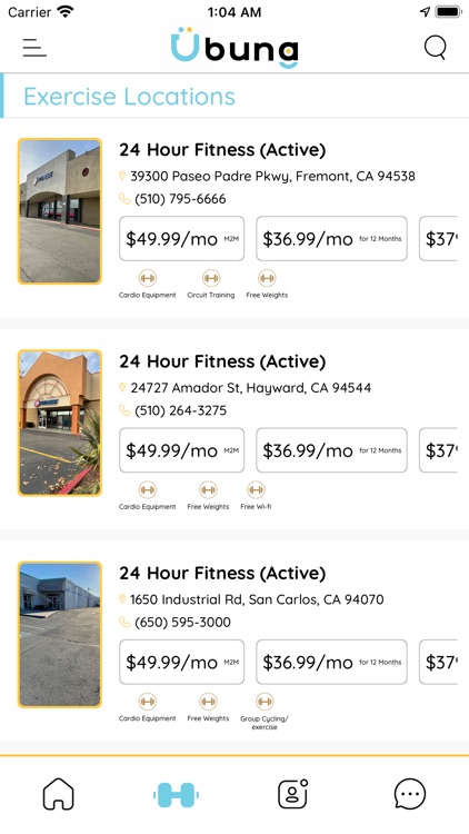 Ubung: Gyms & friends screenshot-3