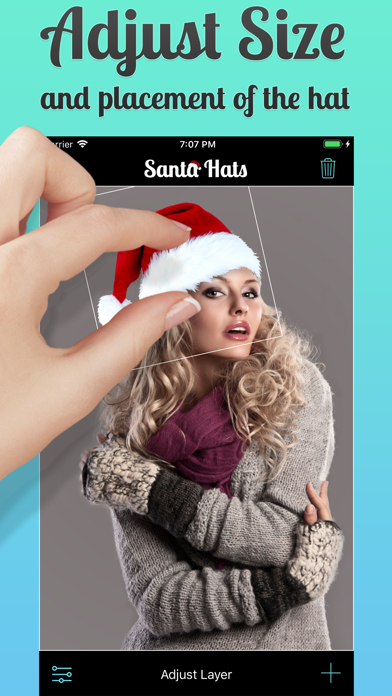 Screenshot #2 pour Santa Hats 2