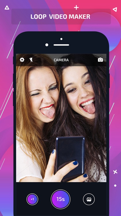 Loop vid-loop video&video GIF