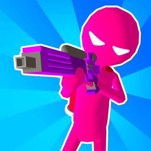 Paintman 3D - Stickman shooter icon