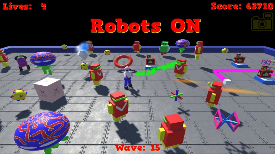 #1. Robots On Pro (iOS) By: Galatic Droids