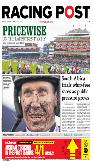 Racing Post Digital Newspaper screenshot 2