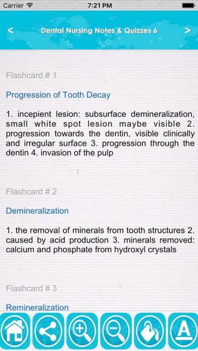 Dental Nursing Exam Review App Screenshot