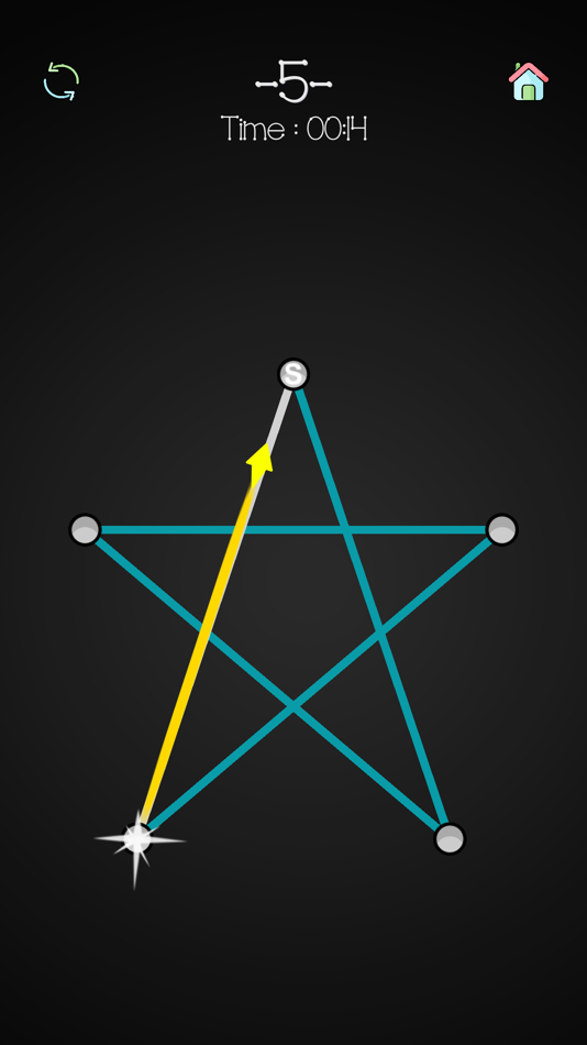 #3. Connect the dots: One Touch (iOS) От: Roghan Games