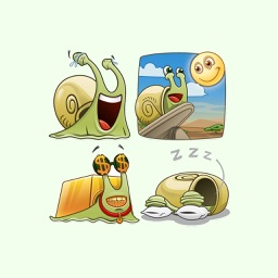 Snail Emoji Stickers