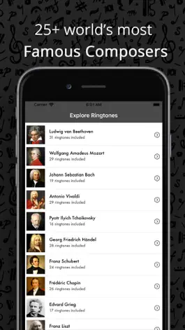 Game screenshot Classical Music Song Ringtones apk