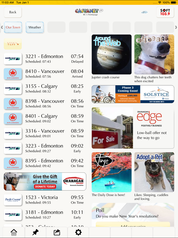 Castanet iPad screenshot 4 - News app