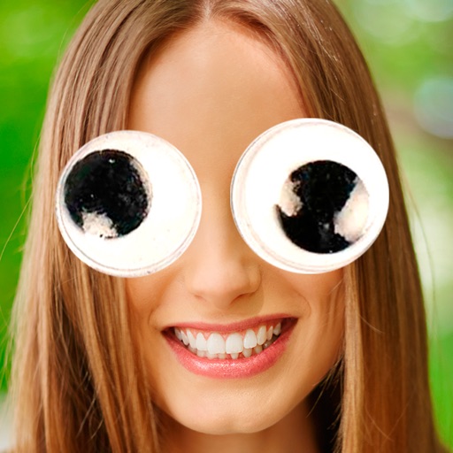 Googly eyes editor sticker iOS App