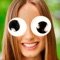 Googly eyes editor sticker