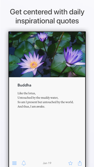 Screenshot #1 pour Chill – Mindfulness Reminders