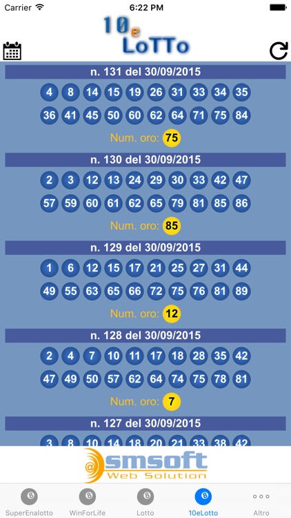 Estrazioni Lotto screenshot-4