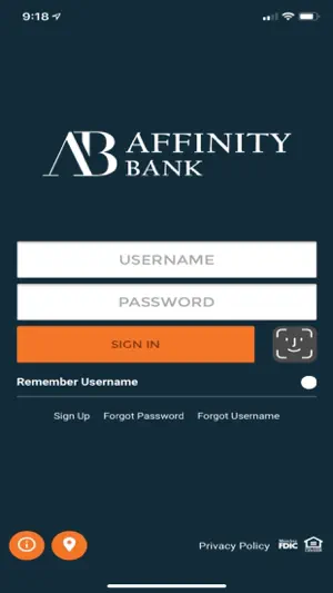 Affinity Bank screenshot 1