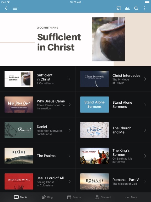 Crosspoint Clemson iPad screenshot 1 - Lifestyle app